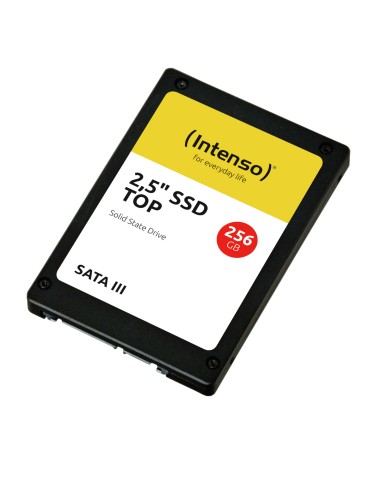 Disco Ssd Intenso 256gb Top Sata3, 520/400mbs, Shock Resistant, Low Power