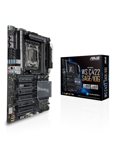 Placa Base Asus Lga2066 Ws C422 Sage/10g Ws C422s2066 Ce Snd+gln+u3.1+m2 Sata6gb/s