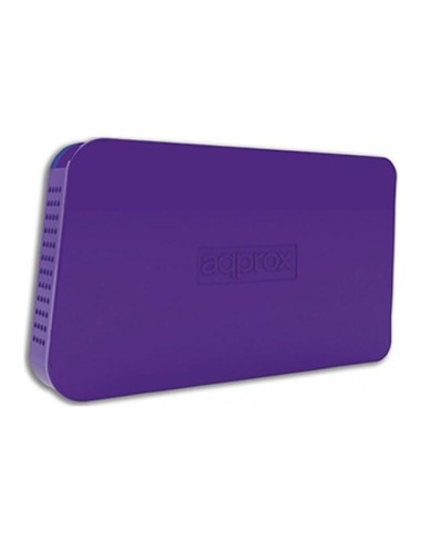 Approx Caja Externa Usb 3.0  2.5 Para Discos Sata 12.5mm Purpura Apphdd06p
