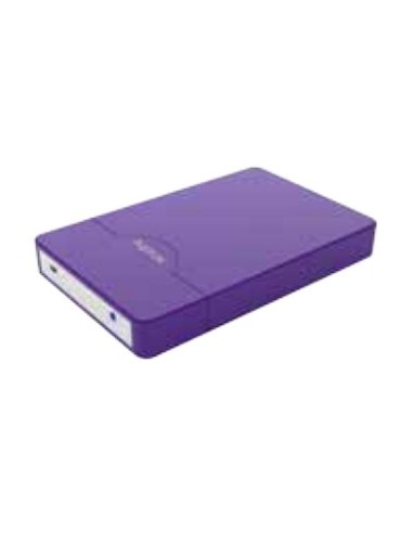 Approx Caja Externa 2,5 Usb 3.0 Sata Color Purpura Apphdd10p