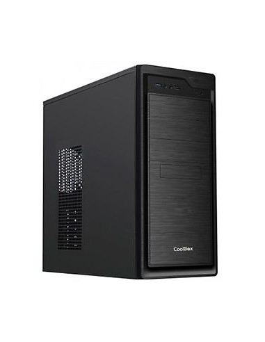 Coolbox Caja Pc Atx F800 2x usb 3.0 S/fte Negro  coo-pcf800sf