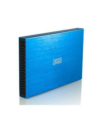 3go caja Externa Hdd 2.5 1 Sata-usb Azul