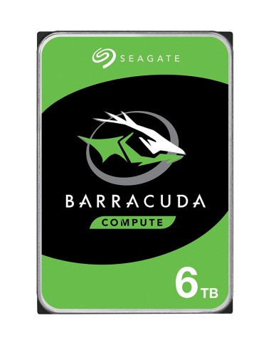 Disco Hdd Seagate 3,5" 6tb Barracuda Sata 6gb/s 5400rpm 256mb