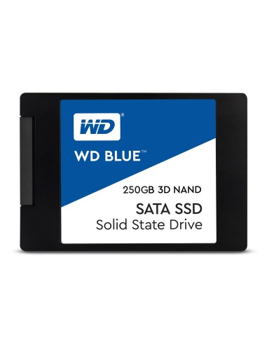 Disco Ssd Western Digital 250gb Sata3 Blue 3d Nand Wds250g2b0a 7mm Wds250g2b0a