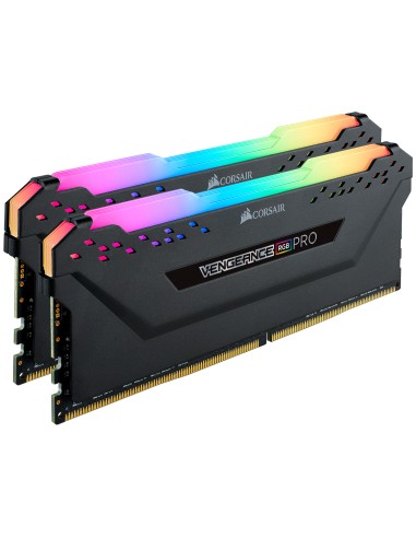 Memoria Ram Corsair Ddr4 16gb (kit 2x8gb) 3200mhz Cl16 Vengeance Rgb Pro Black