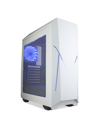 Caja Pc Talius Atx Gaming Xentinel Usb 3.0 Sin Fuente White