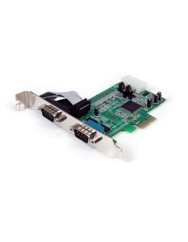 Startech Tarjeta Pci Express 2 Puertos Serie Rs232 Db9 Uart 16550 Pex2s553