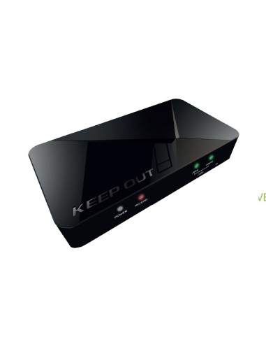 Capturadora De Vídeo Keep-out Hd Streaming Vídeo Capture Graba 1080p Entrada Hdmi Y Vídeo Por Componentes Usb/sd/microfono...