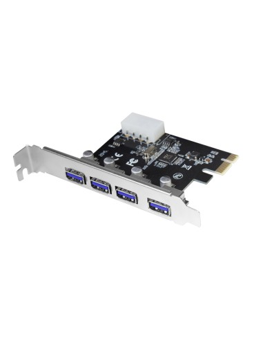 Logilink Tarjeta Pci Express De 4 Puertos Usb 3.0 Pc0057a