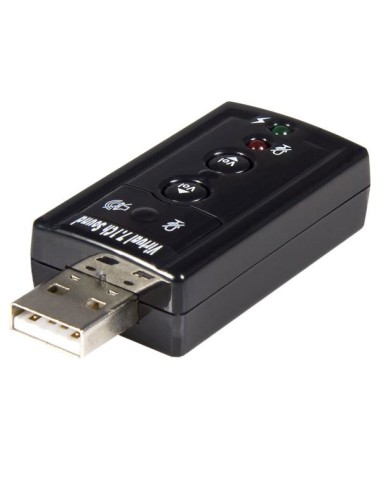 Startech Tarjeta Sonido 7,1 Virtual Usb Externa Ad