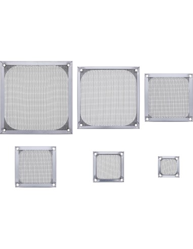 Filtro De Aluminio Inline Fan Grill 92x92mm