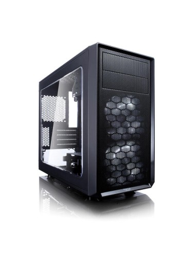 Caja Pc Fractal Design Focus Mini G Black Ventana Atx  Mini, Mini-tower, Pc, Itx,mini-atx, Negro, Ventiladores De La Caja, Fr...