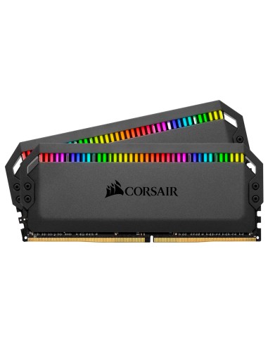 Memoria Ram Corsair Ddr4 16gb 2x8gb Pc 3600 Dominator Platinum Rgb Black Corsair Dominator Platinum Rgb, 16 Gb, 2 X 8 Gb, Ddr...