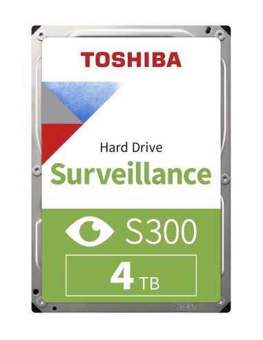 Disco Toshiba 4tb S300 Surveillance, 3.5", 4000 Gb, 5400 Rpm