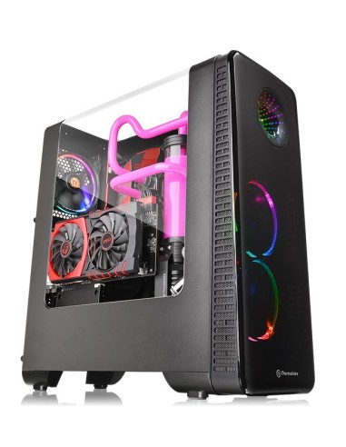 Caja Pc Thermaltake View 28 Rgb Ca-1h2-00m1wn-00 (atx, Micro Atx, Mini Itx  Black Color)