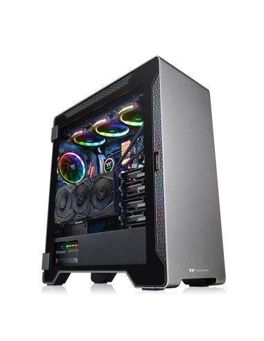 Caja Pc Thermaltake A500 Usb 3.0 Cristal Templado Gris Espacial