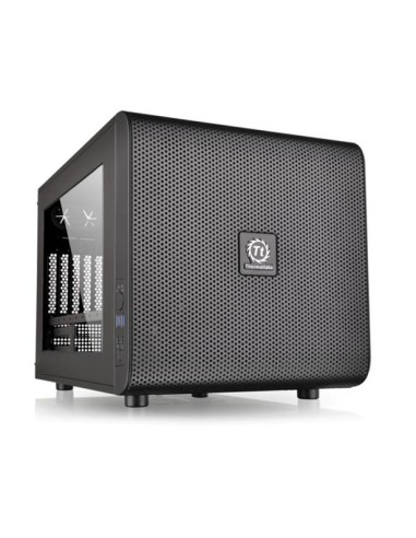 Caja Pc Thermaltake Core V21 Negro Con Ventana