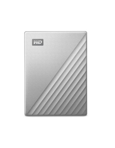 Disco Externo Hdd Western Digital 4tb 2.5" My Passport Ultra 4tb For Para Mac Silver Usb 3.0