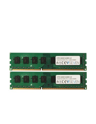 Memoria Ram V7 16gb 2x8gb Ddr3 Pc3l-12800 - 1600mhz Dimm - V7k1280016gbd-lv