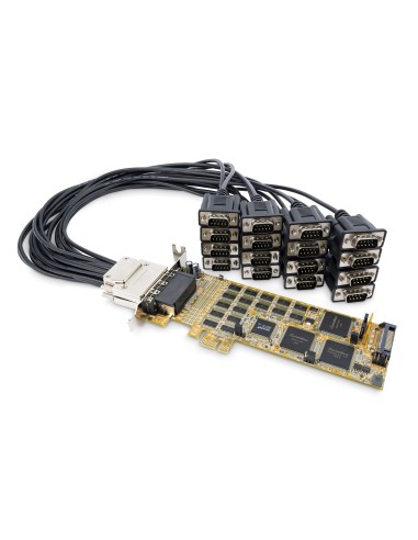 Startech Tarjeta Serie Pci-e 16 Puertos