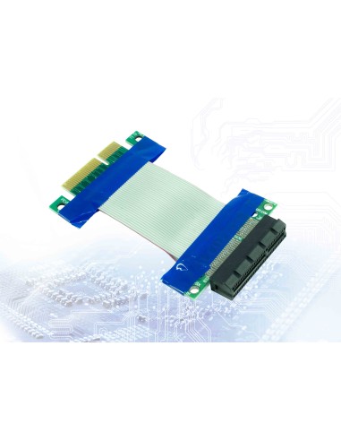 Inter-tech Riser Card Exender 5 Cm Pcie X4 Flexible