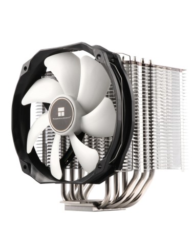 Thermalright Aro-m14g Ventilador De Pc Procesador Enfriador 14 Cm Aluminio, Negro, Blanco