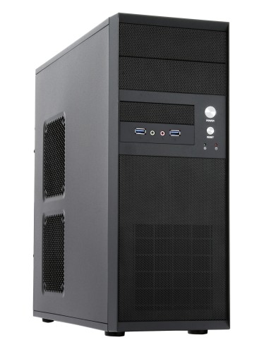 Caja Pc Chieftec Cq-01b-u3-op Midi Tower Usb3.0 Negro