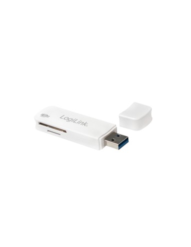 Lector De Tarjetas Externo Logilink Cr0034a Blanco Usb 3.2 Gen 1 (3.1 Gen 1)