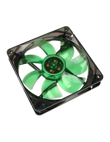 Cooltek Ct120lg Ventilador De Pc Carcasa Del Ordenador 12 Cm Negro, Verde