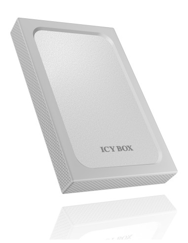 Icy Box Ib-254u3 2.5" Carcasa De Disco Duro/ssd Aluminio Usb Con Suministro De Corriente