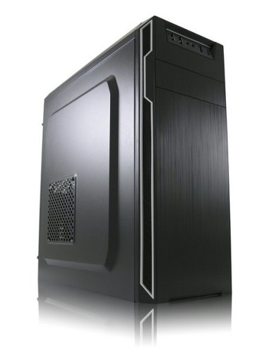 Caja Pc Lc-power 7038b, Midi Tower, Pc, Metal, Negro, Atx,micro Atx,mini-itx, 14,5 Cm