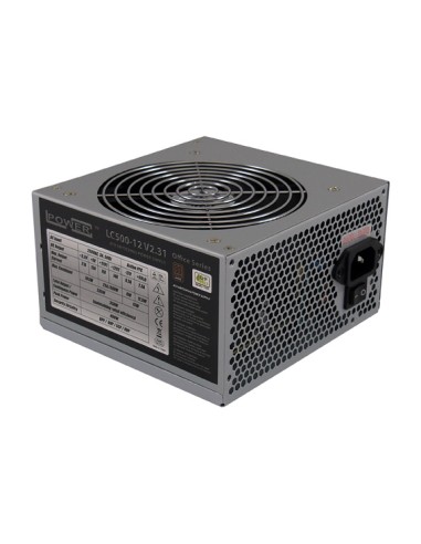 Fuente De Alimentación Atx Lc-power Ventilador De 120 Mm, Lc500-12 V2.31, 400 W, Pfc Activo, 80 Plus Bronze, (a Granel)