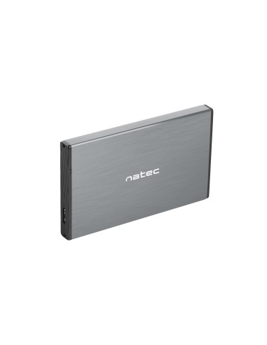 Caja Externa Natec Rhino Go Disco Duro 2,5" Usb 3.0 Sata Gris