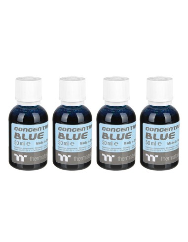 Thermaltake Cl-w163-os00bu-a Concentrate Azul (paquete De 4 Botellas), Refrigerante