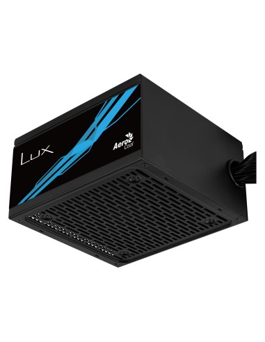 Fuente De Alimentacion Aerocool Lux  550w, Certificado 80 Plus Bronze Pfc Activo, Vent. 12x12cm Haswell