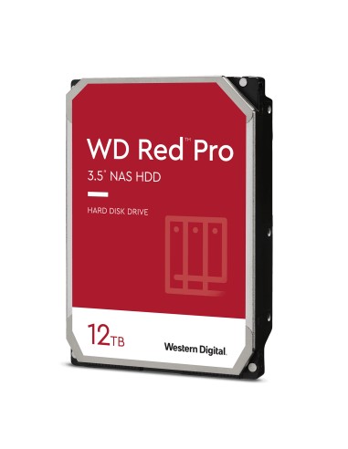 Disco Western Digital 3.5" 12tb Red Pro Sata Sata3 256mb 7200rpm, 24x7, Nasware