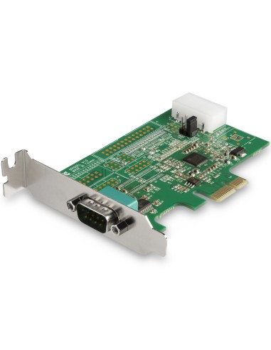 Startech.com Tarjeta Pcie Serie De 1 Puerto Rs232 Con Uart 16950, Pcie, De Serie, Pcie 1.1, Verde, Ce, Fcc, Reach, Microsoft ...