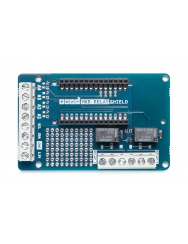 Arduino Mkr Relay Proto Shield Placa De Desarrollo Azul