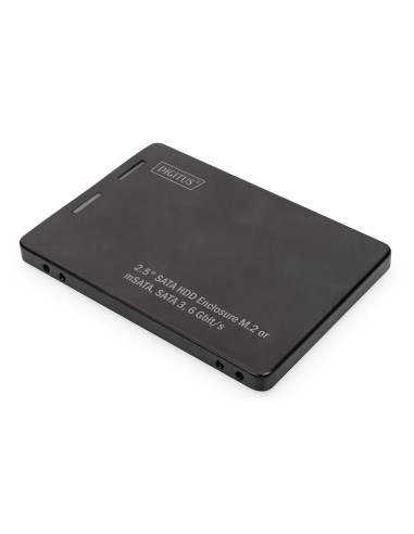 Digitus Da-71118 Caja Para Disco Duro Externo 2.5" Caja Externa Para Unidad De Estado Sólido (ssd) Negro