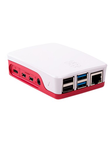 Caja Para Raspberry Oficial Pi 4,  Rojo/blanco Raspberry Raspberry Caja Para Raspberry Oficial Pi 4,  Rojo/blanco (1876751)