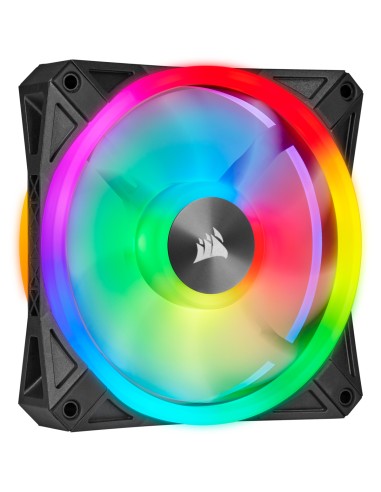 Ventilador Caja Adicional 14x14 Corsair Ql140 Rgb Pack 2 Uds Ligthing Node