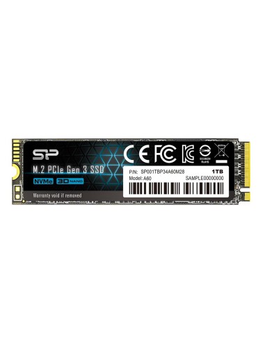 Disco Ssd Silicon Power P34a60 1tb M.2 Pcie Gen3x4 Nvme