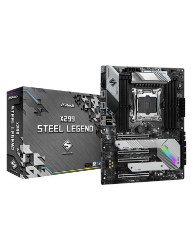 Placa Base Asrock X299 Steel Legend  Atx/8xddr4/8sata3/2xusb+1xusb3.2 Fp 90-mxbbj0-a0uayz