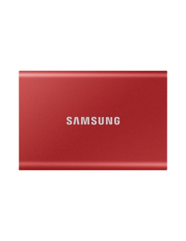 Disco Externo Ssd Samsung  2tb Portable T7 Usb3.2 Gen.2 Metallic Red