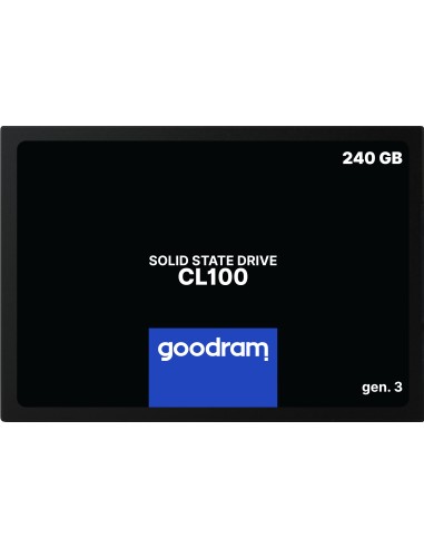 Disco Ssd Goodram Cl100 Gen. 3 240gb Sata Iii 2,5 Retail