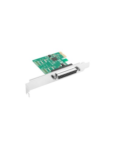 Tarjeta Lanberg Pci-e Lpt (db25) X1 + Soporte De Bajo Perfil