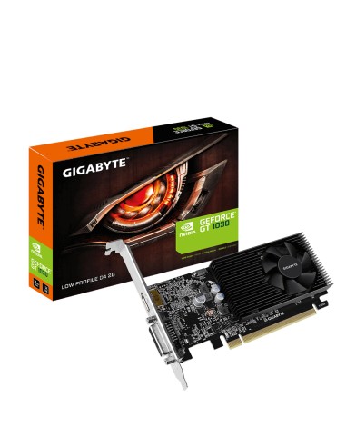 Tarjeta Gráfica Gigabyte Geforce Gt 1030 D4 2g 2gb Gddr4 Compatible Con Perfil Bajo