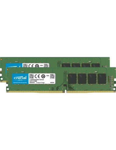 Memoria Ram Crucial 32gb Kit 16gbx2 Ddr4-3200 Udimm