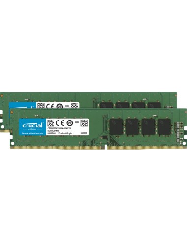 Memoria Ram Crucial 16gb Kit Ddr4 3200 Mt/s 8gbx2 Dimm 288pin