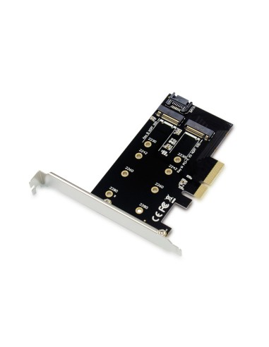 Conceptronic Pci Express Card 2-in-1 M.2 Ssd Emrick  Schwarz